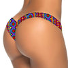 Image of Floral Print Thongs