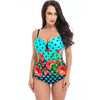 Image of One Piece 2018 New Plus Size Swimwear