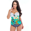 Image of One Piece 2018 New Plus Size Swimwear