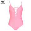 Image of One Piece Swimwear Women Bodysuit Bathing Suit