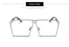 Image of New fashion Steampunk Square Sunglasses