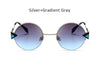 Image of Steampunk Round Mirror Sunglasses