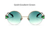 Image of Steampunk Round Mirror Sunglasses