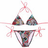 Image of Push Up Swimwear Female Printed Brazilian Bikini Set