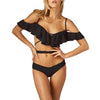 Image of Ruffle Style Push-up Bikini Set