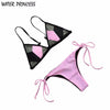 Image of Sexy Pink & Black Padded Swimsuit