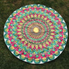 Image of Bikini Cover Up Round Printing Beach Towel