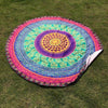 Image of Bikini Cover Up Round Printing Beach Towel