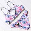 Image of Solid Color Bikini Set