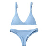 Image of Solid Color Brazilian Bikini Set