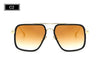 Image of Metal Bran designer Mirror Glasses