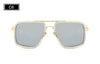 Image of Metal Bran designer Mirror Glasses