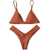 Image of High Cut Soft Pad Spaghetti Strap Thong Swimwear