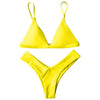 Image of High Cut Soft Pad Spaghetti Strap Thong Swimwear