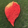 Image of Ellipse Leaf Shape Hippie Tapestry Beach Picnic Throw Yoga Mat
