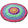 Image of Round Printing Hippie Tapestry Beach Throw