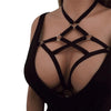 Image of Hollow Out Elastic Cage Bra Strappy Halter Bra