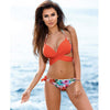 Image of Cross Stripe Women Swimwear