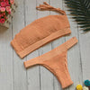 Image of 2018 Hot Sling Bikini Solid Color Bikini Set