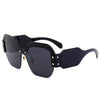Image of Oversized Fashion Mirror Sunglasses