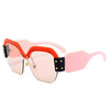 Image of Oversized Fashion Mirror Sunglasses