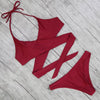 Image of Sexy Criss Cross Bikini Set