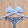Image of Crochet Bikini Handmade Knitted Swimsuit