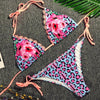 Image of Floral Sexy Swimwear Bikini Set