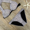 Image of Strapless Floral Print Bikini Set