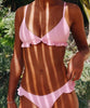 Image of Solid color Padded Bikini Set