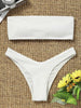 Image of New Women Ribbed High Cut Bikini Set