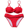Image of Gradient Color Brazilian Bikini Set Beachwear Bathing Suits