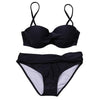 Image of Gradient Color Brazilian Bikini Set Beachwear Bathing Suits