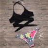Image of Green Nature Printed Swimsuit