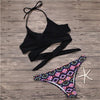 Image of Green Nature Printed Swimsuit