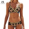 Image of Aztec String Brazilian Bikini Set