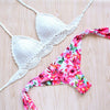 Image of New Vintage Crochet Handmade Knitted Bathing Suit