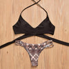 Image of New Vintage Crochet Handmade Knitted Bathing Suit