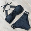 Image of Solid Red Bikini Set
