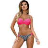 Image of Plaid Summer Retro Brazilian Bathing Suits