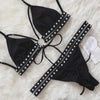 Image of Push up Brazilian Crochet Bikini Set