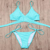 Image of Criss Cross Bikini Brazilian Push Up Swimwear Bikini Set
