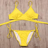 Image of Criss Cross Bikini Brazilian Push Up Swimwear Bikini Set