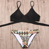 Image of Criss Cross Bikini Brazilian Push Up Swimwear Bikini Set