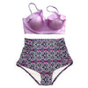 Image of New Bikinis Women Swimsuit High Waist Bathing Suit