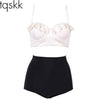 Image of New Bikinis Women Swimsuit High Waist Bathing Suit