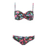 Image of Tribal Floral Diamonds Stripe Bathing Suit