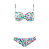 Image of Tribal Floral Diamonds Stripe Bathing Suit