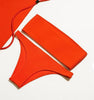 Image of White Push Up Bikini Set