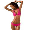 Image of Retro Female Swimsuit Bikini Set